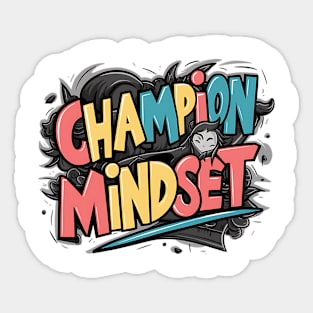 Champion Mindset Sticker